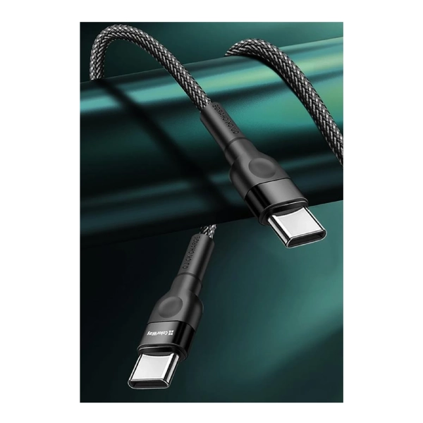 Купить Кабель ColorWay USB-C - USB-C 65W 3А 1m Black (CW-CBPDCC047-BK) - фото 8