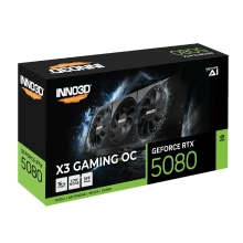 Купить Видеокарта Inno3D Nvidia GeForce RTX 5080 X3 GAMING OC 16GB (G50803-16D7X-17603930) - фото 3