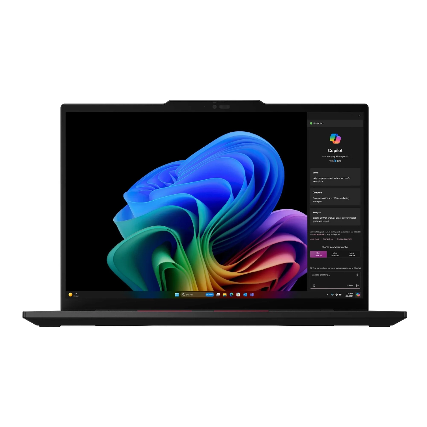 Купити Ноутбук Lenovo ThinkPad T14s G6 (21M1000BRA) - фото 1