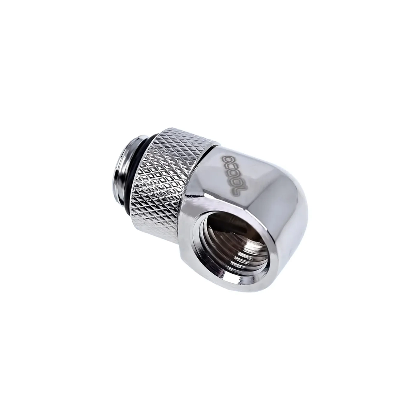 Купить Фитинг Alphacool Eiszapfen L-connector rotatable Chrome (17249) - фото 1