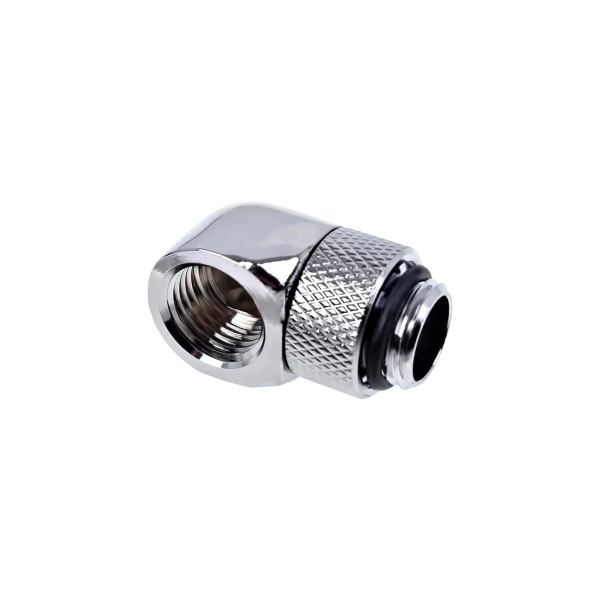 Купить Фитинг Alphacool Eiszapfen L-connector rotatable Chrome (17249) - фото 2