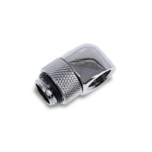 Купить Фитинг Alphacool Eiszapfen L-connector rotatable Chrome 4-pack (17616) - фото 3
