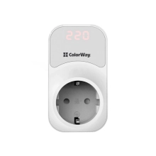 Купить Реле напряжения ColorWay (16A/3680W) 150V-210V/230V-280V DS1 (CW-VR16-01D) - фото 1