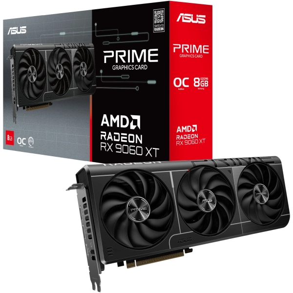 Купить Видеокарта ASUS AMD Radeon RX 9060 XT PRIME OC 8GB GDDR6 (PRIME-RX9060XT-O8G) - фото 9