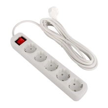 Купить Сетевой фильтр ColorWay CW-PSEA55W 5 м, 5 розеток - фото 4