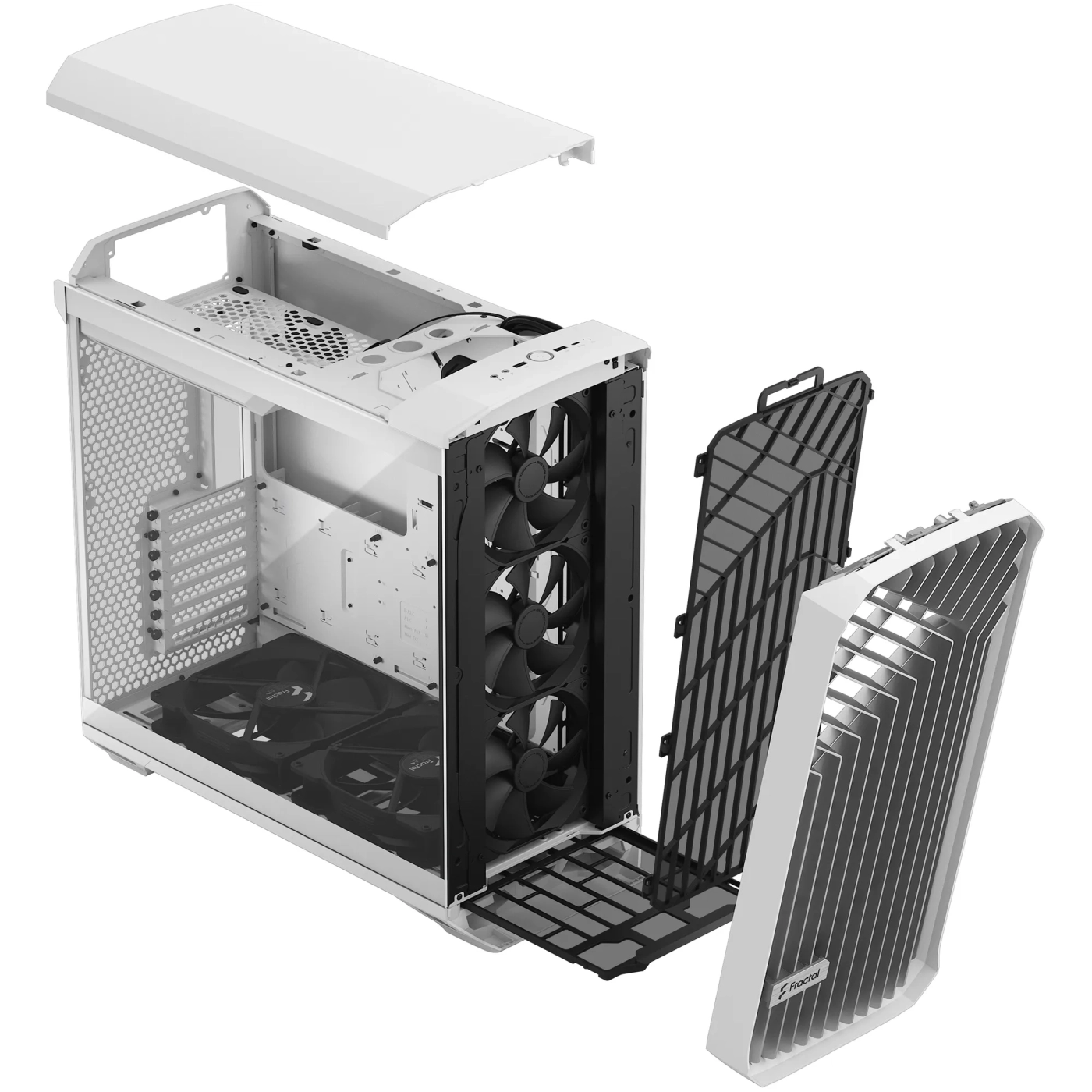 Купить Корпус Fractal Design Torrent White TG Clear Tint (FD-C-TOR1A-03) - фото 15