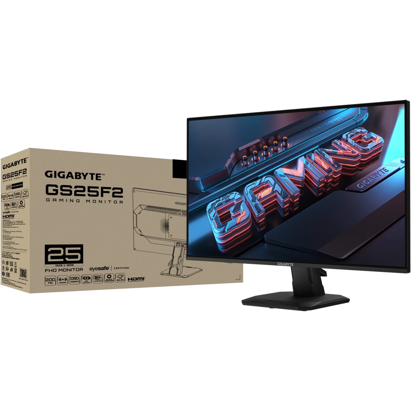 Купить Монитор 25" Gigabyte Gaming GS25F2 (GS25F2 EK) - фото 10