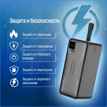 Купить Павербанк УМБ ColorWay 50000mAh 22.5W (CW-PB500LPC5BK-PDD) - фото 9