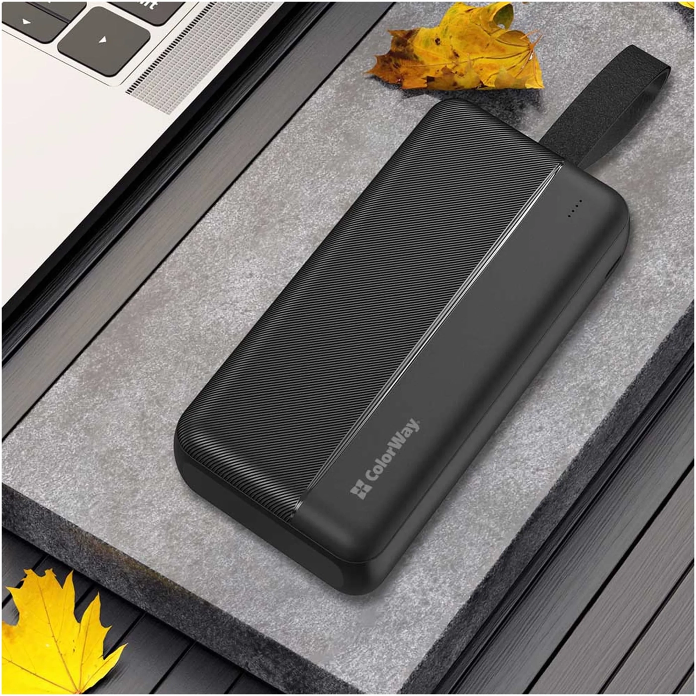 Купить Павербанк УМБ ColorWay 30000mAh 22.5W (CW-PB300LPC2BK-PD) - фото 4