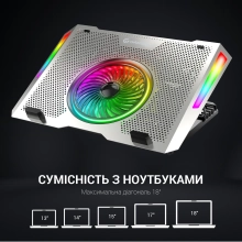 Купить Охлаждающая подставка для ноутбука Gamepro CP1270 - фото 6