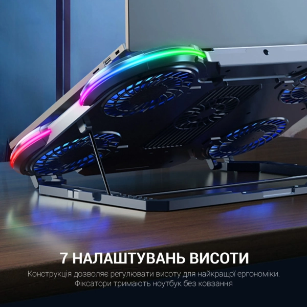 Купить Охлаждающая подставка для ноутбука Gamepro CP1450 - фото 11