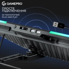 Купить Охлаждающая подставка для ноутбука Gamepro CP590 - фото 9