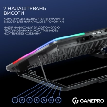 Купить Охлаждающая подставка для ноутбука Gamepro CP590 - фото 10