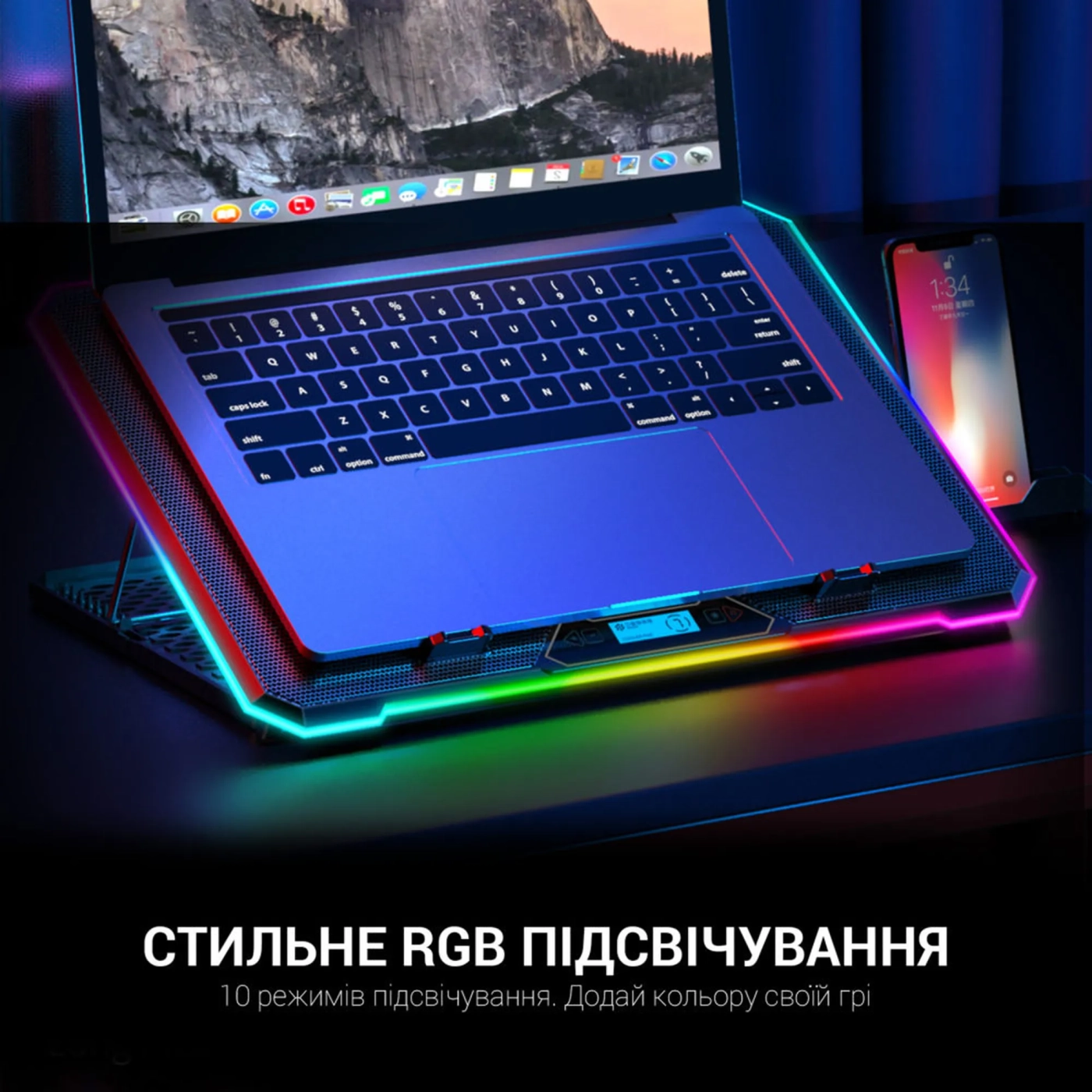 Купить Охлаждающая подставка для ноутбука Gamepro CP940 - фото 9