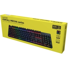Купить Клавиатура Hator Icefall Mecha Rainbow Wireless Black (HTK204UA) - фото 6