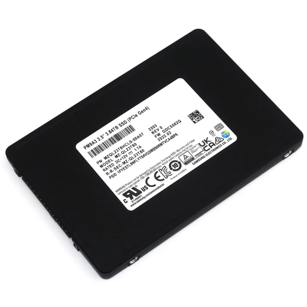 Купить SSD диск Samsung PM9A3 3.84TB 2.5" (MZQL23T8HCLS-00A07) - фото 4