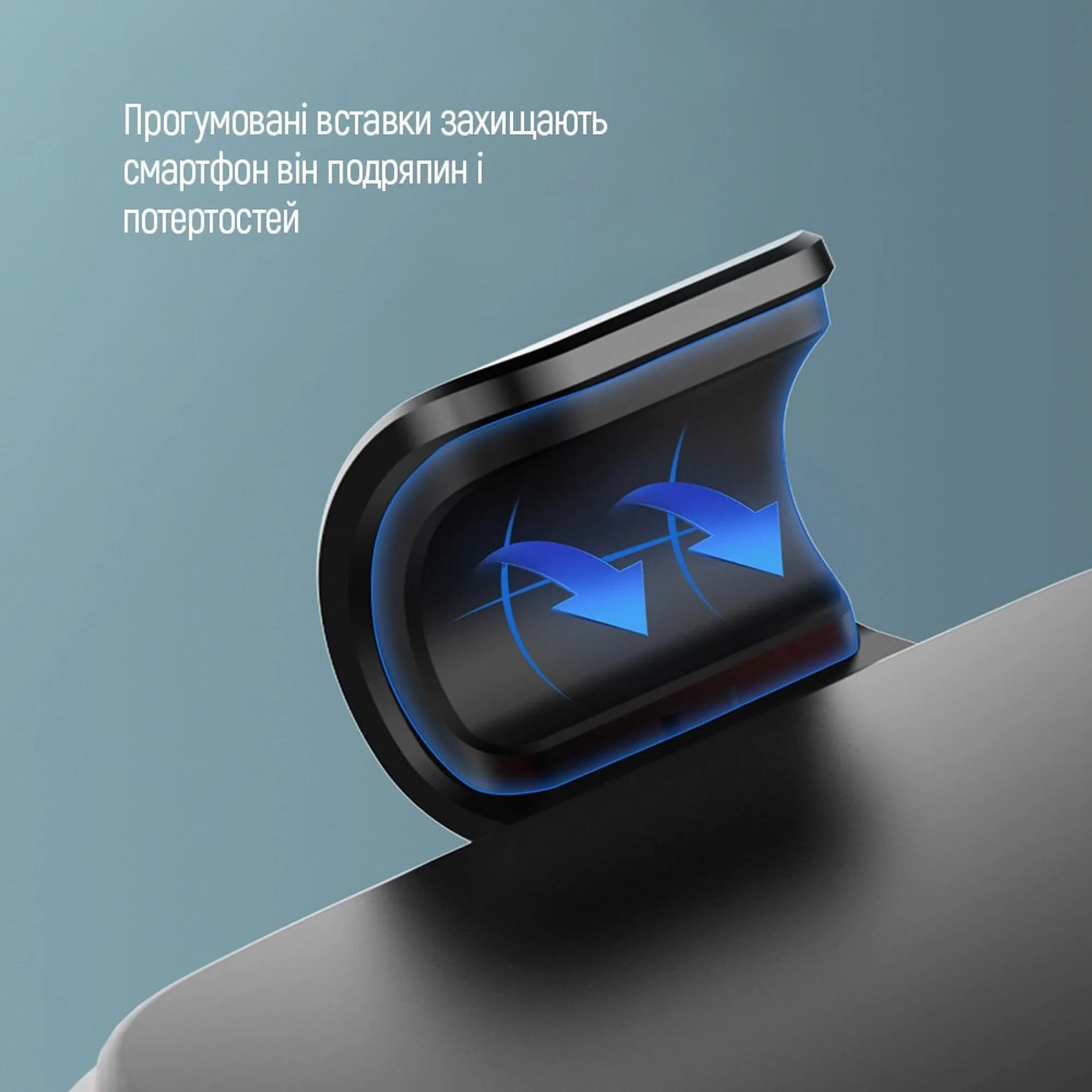 Купить Автодержатель ColorWay Metallic Gravity Holder 3 Black (CW-CHG14-BK) - фото 14