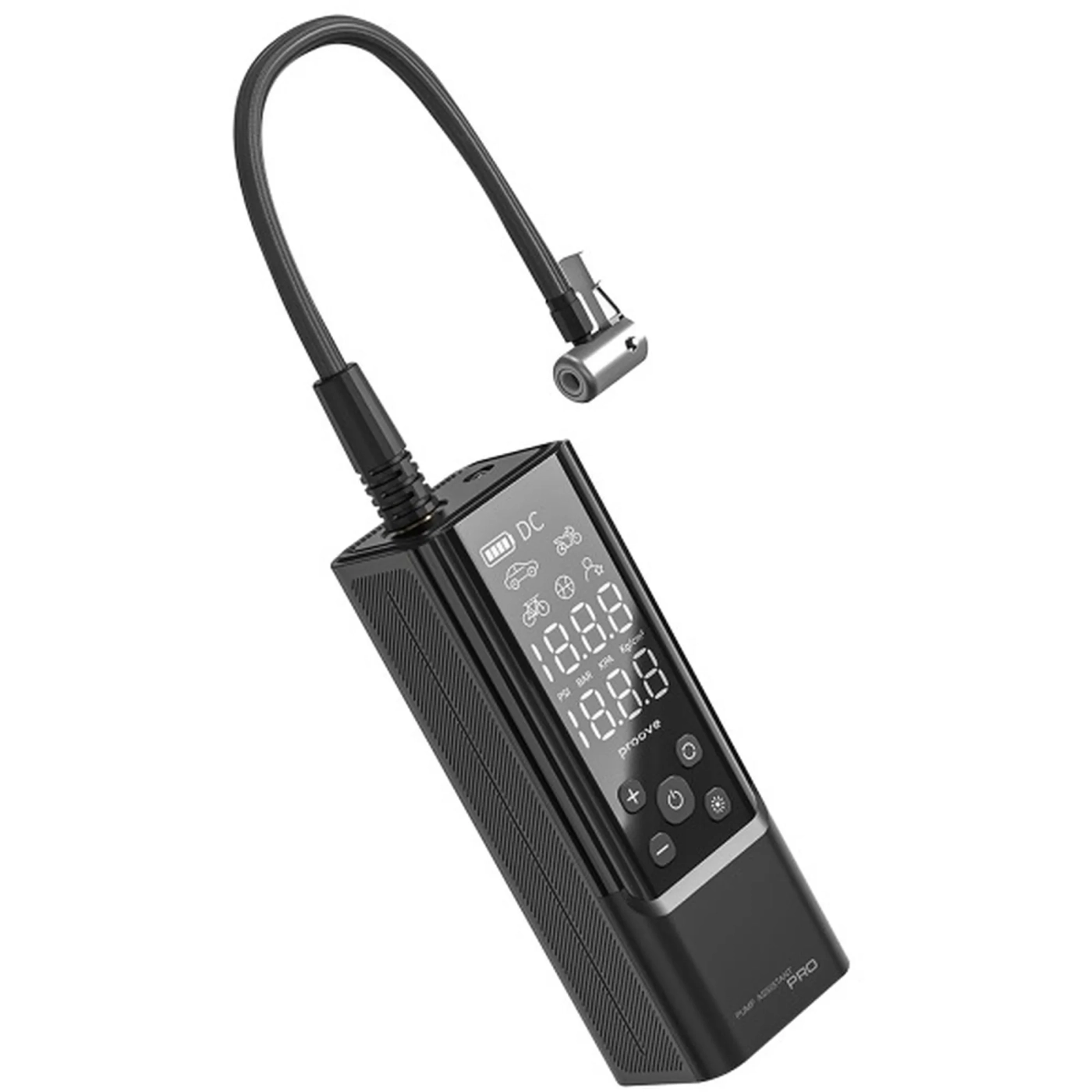 Купить Автомобильный насос Proove Pump Assistant Pro 120W 7500mAh Black (PPAP80010901)_ - фото 7