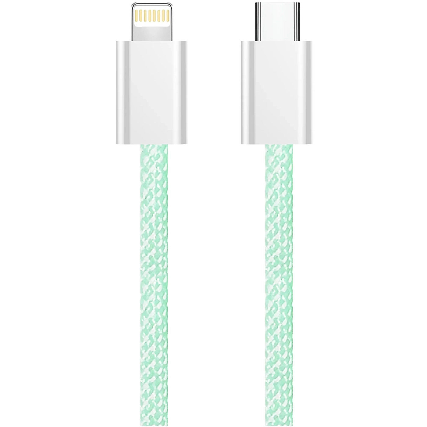 Купити Кабель ColorWay USB-C - Lightning 27W 3A 1m Green (CW-CBPDCL061-G) - фото 2
