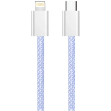 Купить Кабель ColorWay USB-C - Lightning 27W 3A 1m Purple (CW-CBPDCL061-PU) - фото 2