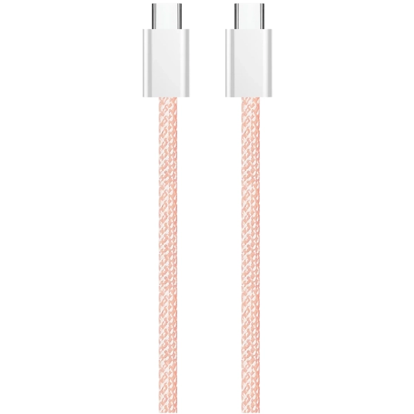 Купить Кабель ColorWay USB-C 60W 3А 1m Pink (CW-CBPDCC061-P) - фото 7