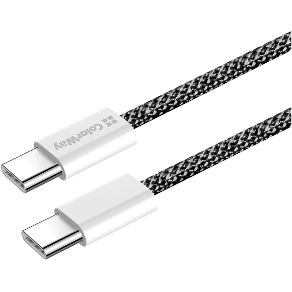 Купить Кабель ColorWay USB-C 60W 3А 1m Black (CW-CBPDCC061-BK) - фото 6