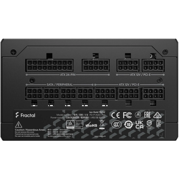 Купить Блок питания Fractal Design 750W Ion Gold (FD-P-IA2G-750-EU) - фото 6
