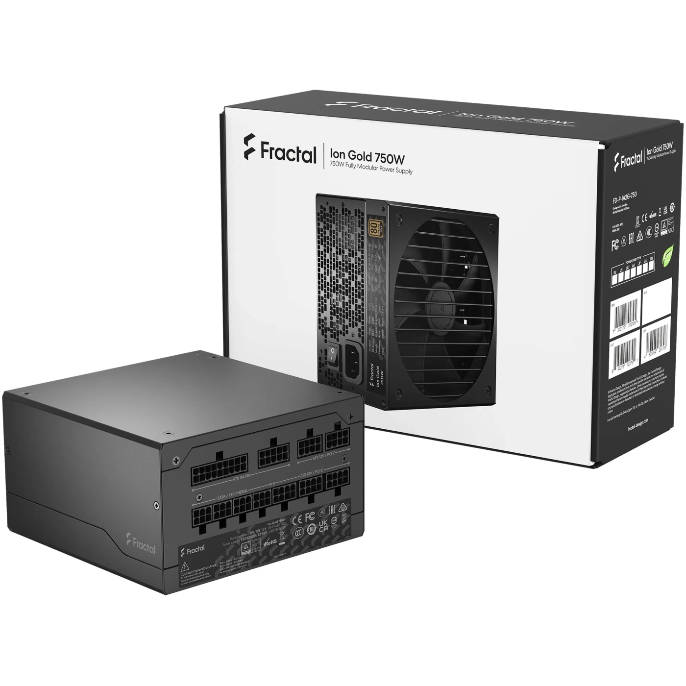Купить Блок питания Fractal Design 750W Ion Gold (FD-P-IA2G-750-EU) - фото 16