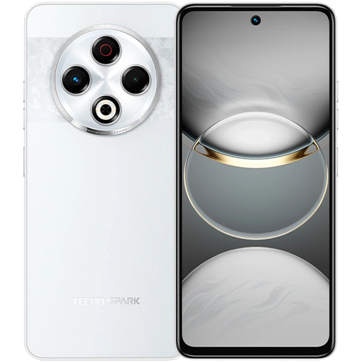 Купити Смартфон Tecno Spark 30 (KL6) 8/128GB Astral Ice (4894947047909) - фото 1