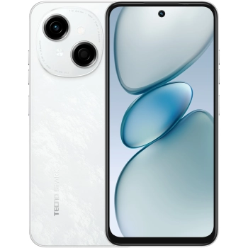 Купити Смартфон Tecno Spark Go 1 (KL4) 4/64GB Glittery White (4894947036453) - фото 1