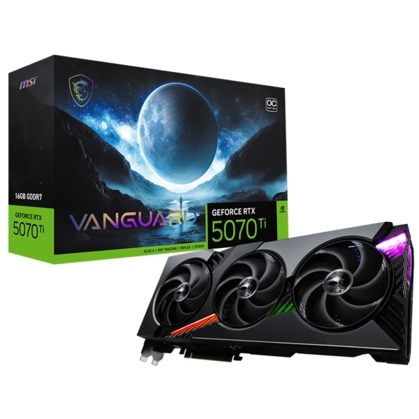 Купити Відеокарта MSI GeForce RTX 5070 Ti 16G Vanguard OC (G507T-16VGC) - фото 9