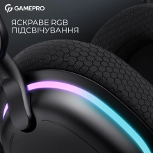 Купити Навушники GamePro Asgard Bragi 7.1 RGB Tri-Mod Black (HSW250B) - фото 11