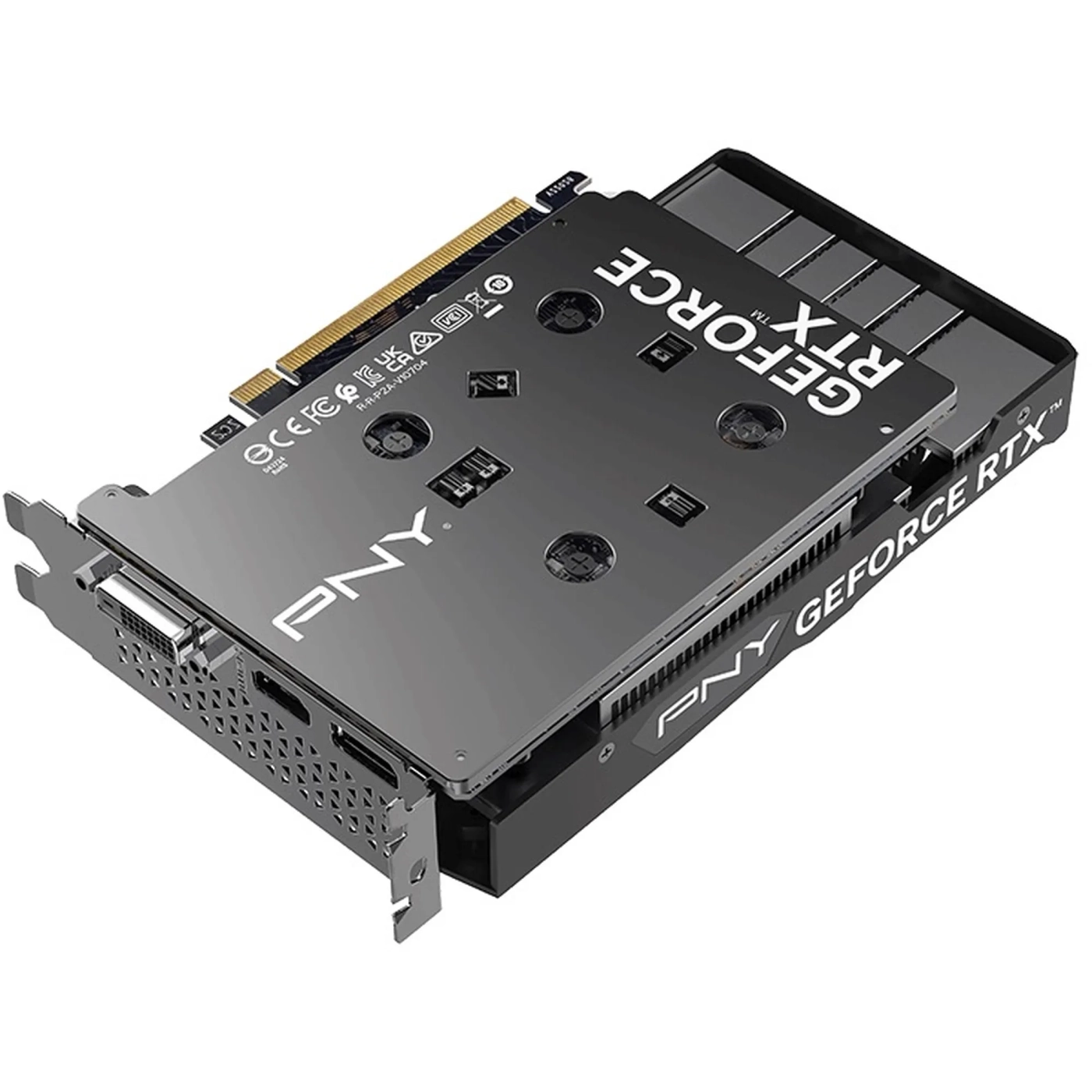 Купити Відеокарта PNY Nvidia GeForce RTX3050 VERTO Dual Fan 6GB GDDR6 (VCG30506DFXPB1) - фото 7
