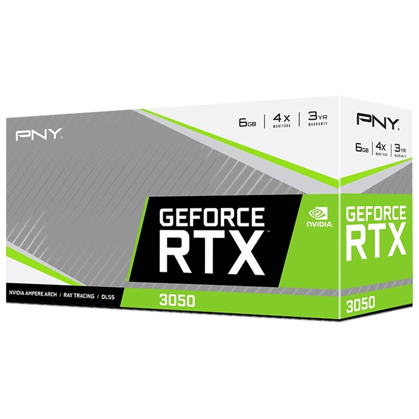 Купити Відеокарта PNY Nvidia GeForce RTX3050 VERTO Dual Fan 6GB GDDR6 (VCG30506DFXPB1) - фото 9