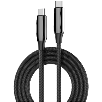 Купить Кабель СolorWay USB-C 240W 5А 2m Black (CW-CBPDCC070-BK) - фото 1