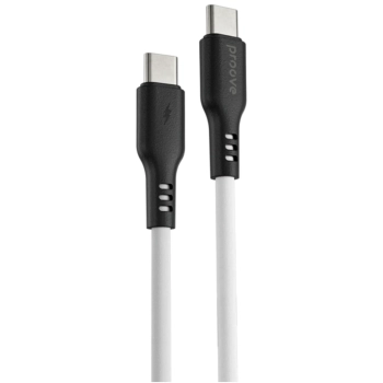 Купить Кабель Proove Rebirth USB-C 60W 1m White (CCRE60002202)_ - фото 1