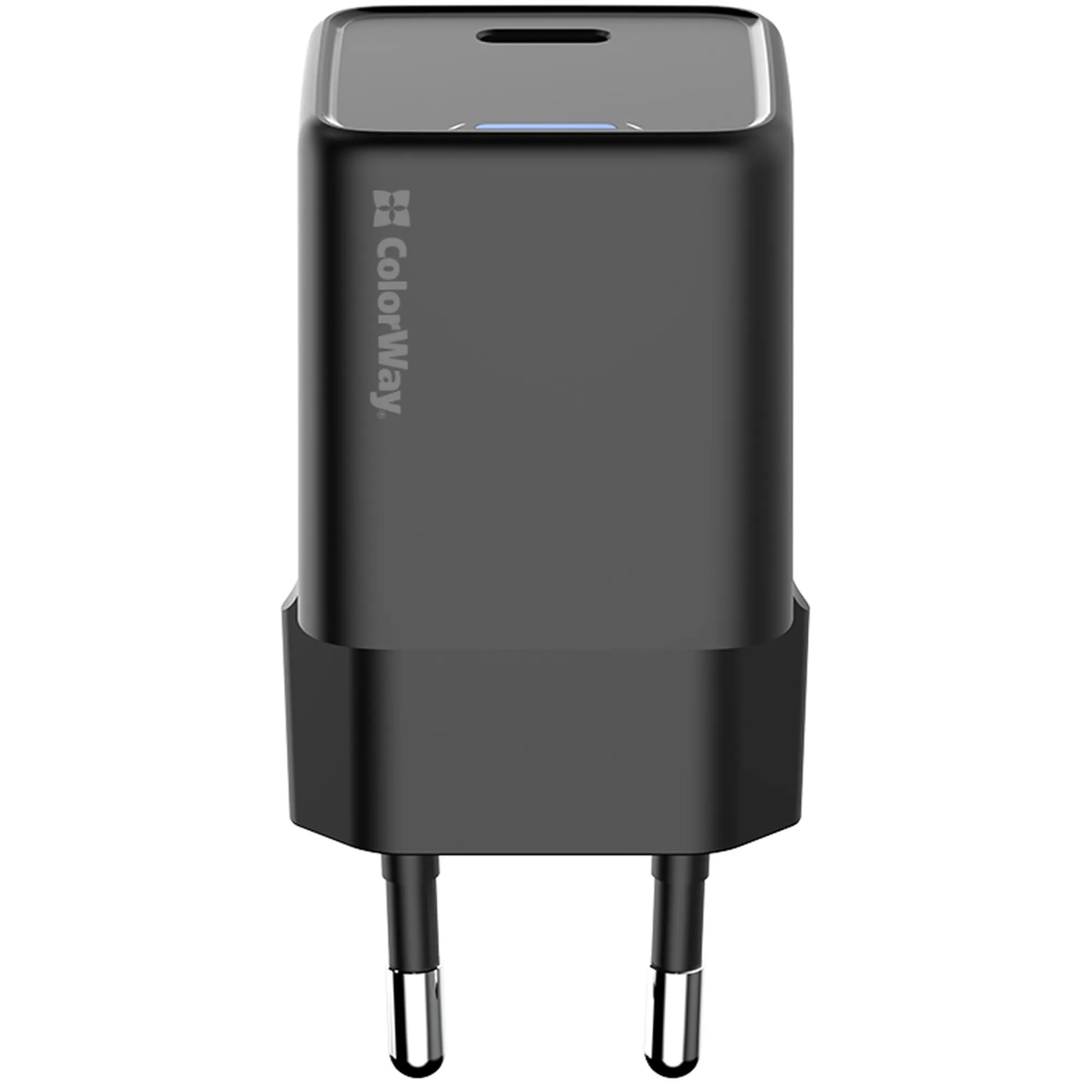 Купить Зарядное устройство СolorWay GaN 25W 3A USB-C Black (CW-CHS052PD-BK) - фото 2
