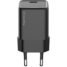 Купить Зарядное устройство СolorWay GaN 25W 3A USB-C Black (CW-CHS052PD-BK) - фото 2
