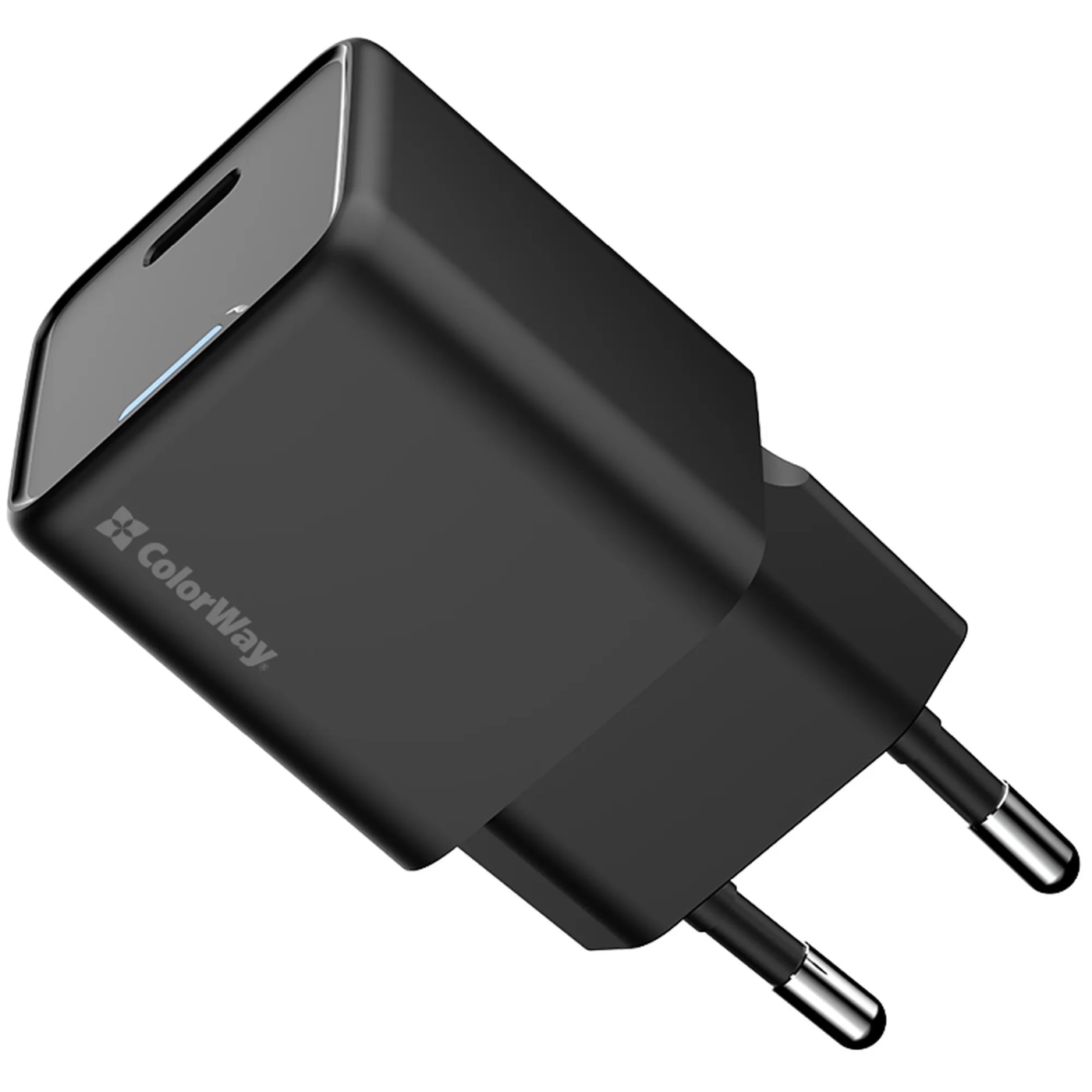 Купить Зарядное устройство СolorWay GaN 25W 3A USB-C Black (CW-CHS052PD-BK) - фото 3