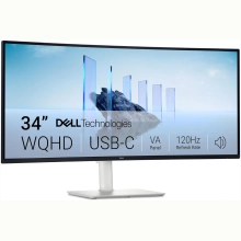 Купити Монітор 34" Dell S3425DW Silver (210-BQWR) - фото 1