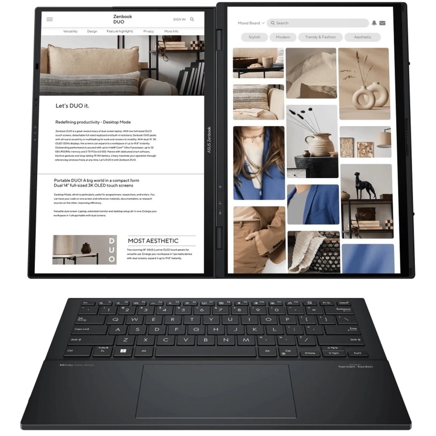 Купити Ноутбук ASUS Zenbook DUO UX8406CA-QL049W (90NB14X1-M001S0) - фото 2