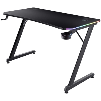 Купити Геймерський стіл Trust GXT 709 Luminus Black (25184_TRUST) - фото 1