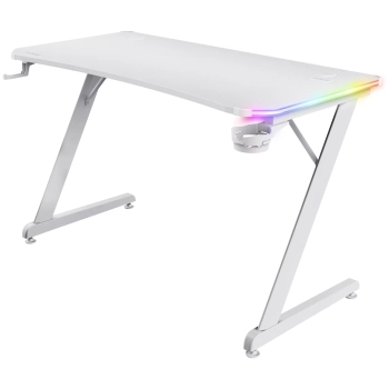 Купити Геймерський стіл Trust GXT 709W Luminus White (25328_TRUST) - фото 1