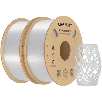 Купити Hyper PETG Filament (пластик) для 3D принтера CREALITY 2x1кг, 1.75мм, прозорий (3301030076) - фото 1