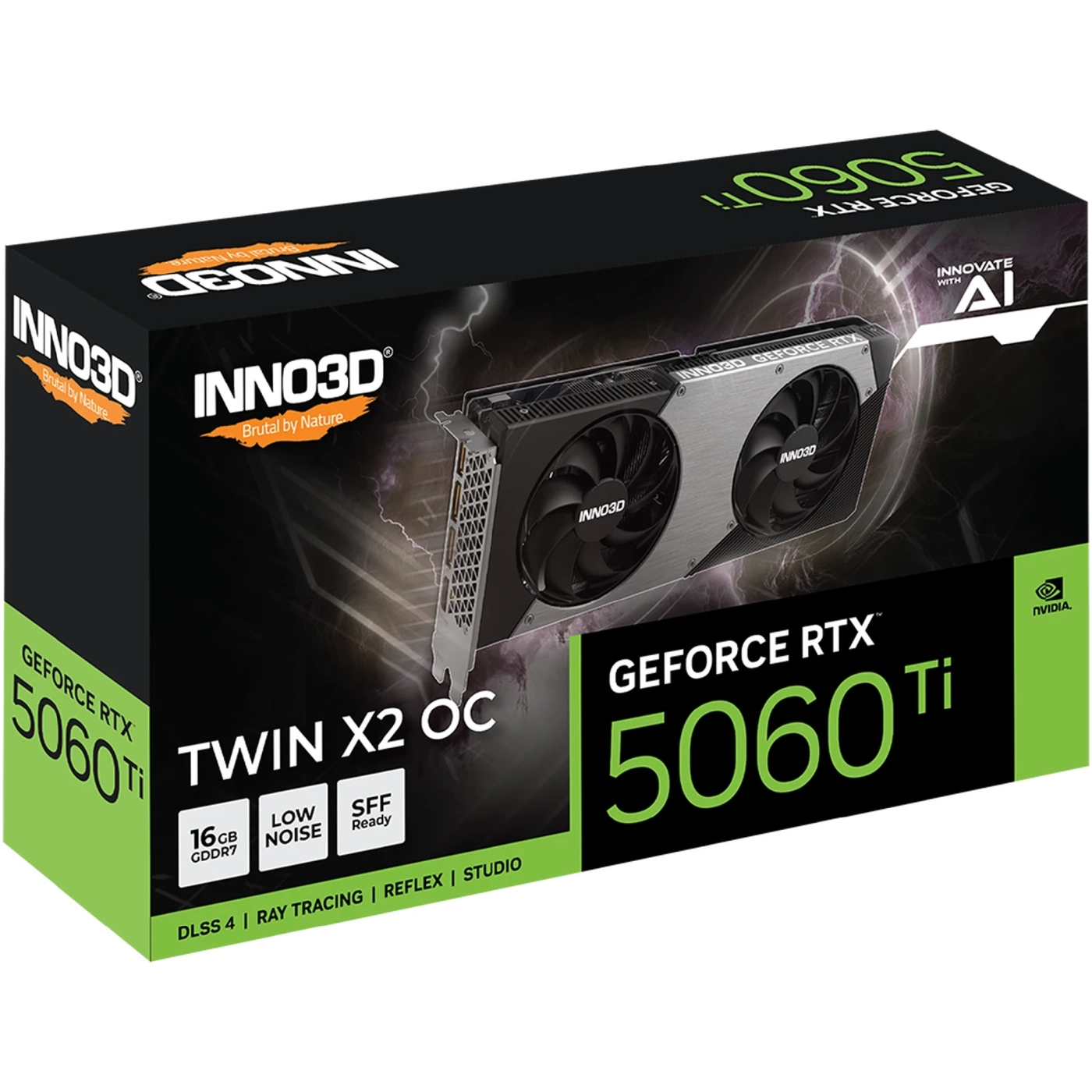 Купити Відеокарта Inno3D Nvidia GeForce RTX 5060 Ti TWIN 2X OC 16G (N506T2-16D7X-191073N) - фото 6