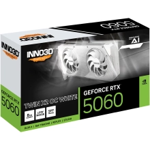 Купить Видеокарта Inno3D Nvidia GeForce RTX 5060 TWIN 2X OC WHITE 8G (N50602-08D7X-195070W) - фото 3