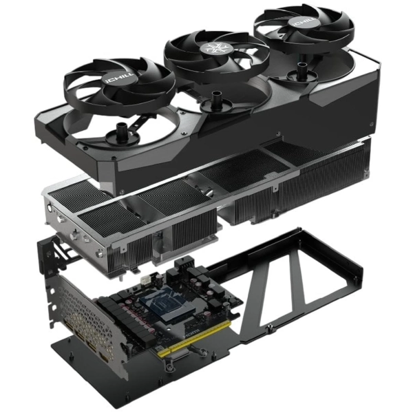 Купить Видеокарта Inno3D Nvidia GeForce RTX 5070 X3 OC 12GB (N50703-12D7X-195064L) - фото 3