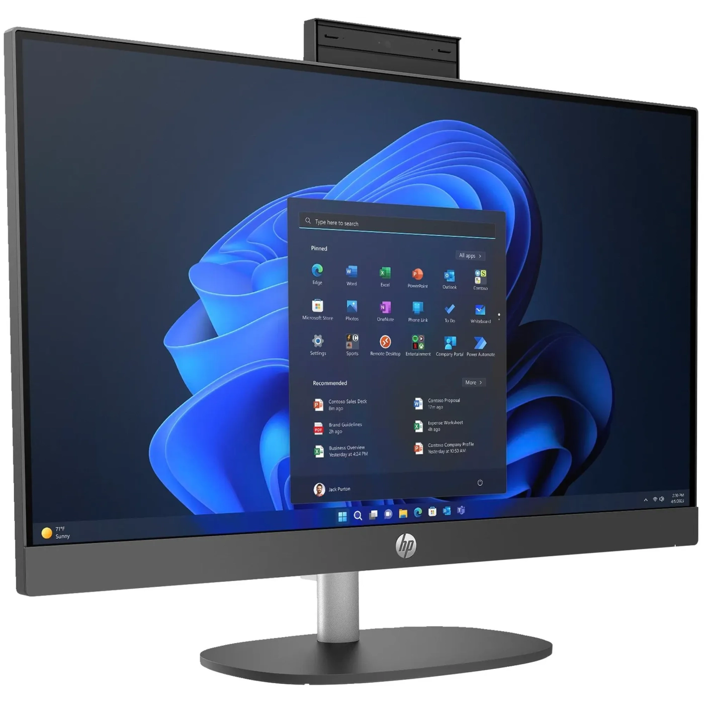 Купить Моноблок HP ProOne 245 G10 (885A0EA) - фото 2
