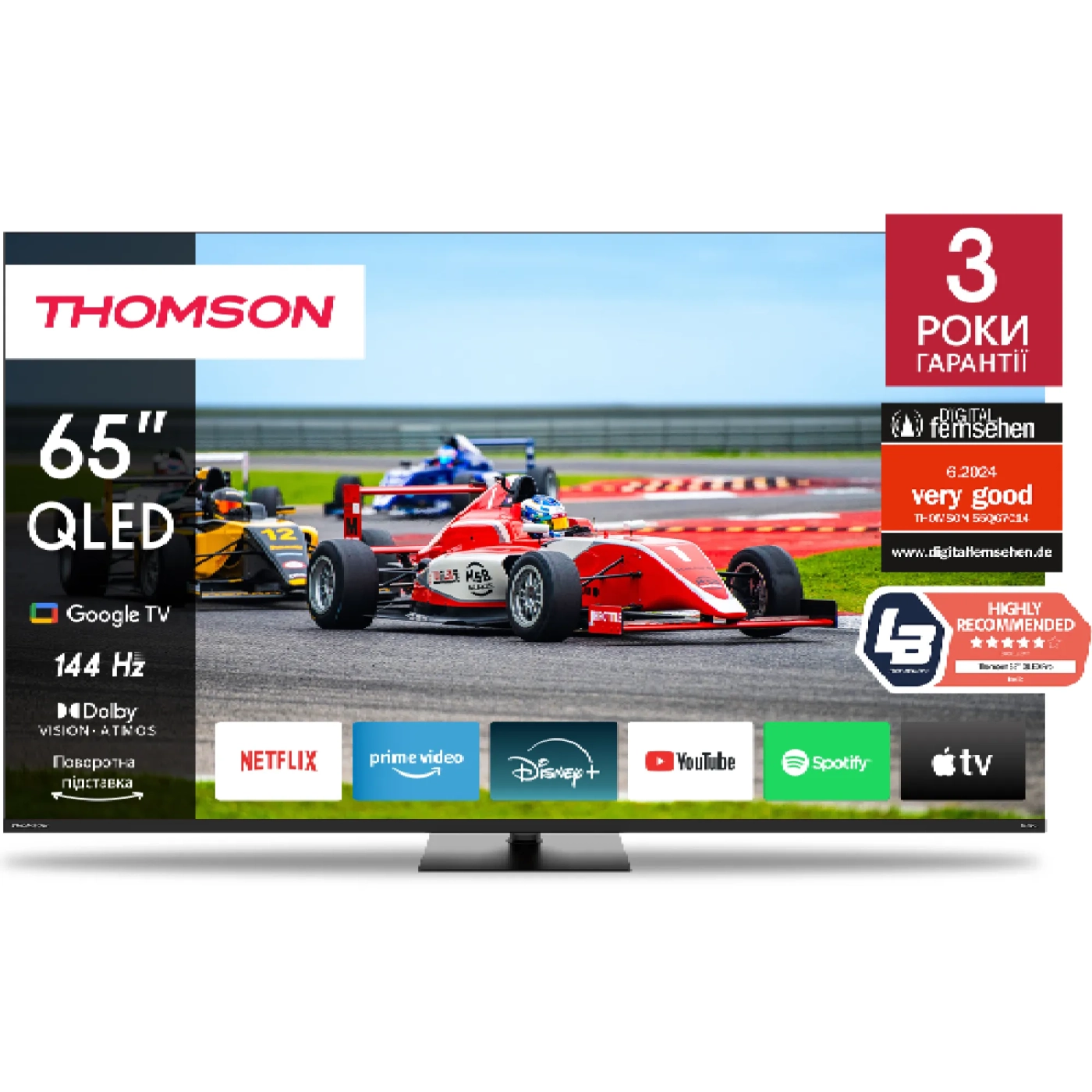 Купити Телевізор THOMSON 65QG7C14 - фото 1