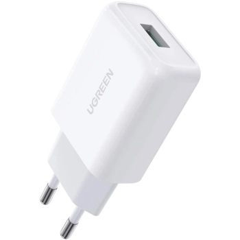 Купить Зарядное устройство Ugreen CD122 18W QC3.0 White (10133) - фото 1